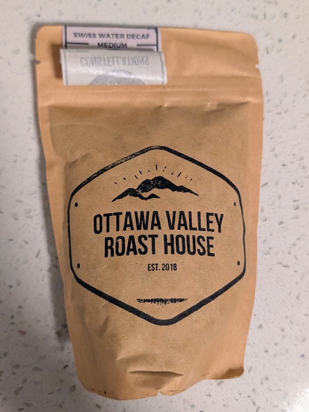 Brand New Ottawa Valley Roast House Swiss Water Decaf Coffee Medium